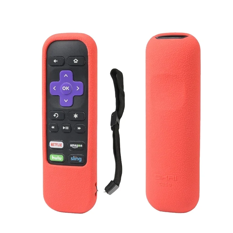 SIKAI Wholesale TV Remote Control Case for ROKU Express Silicone Protective Remote Cover for ROKU Premiere Controller Sleeve, Red, black, blue, light blue, green
SIKAI Wholesale TV Remote Control Case for ROKU Express Silicone Protective Remote Cover for ROKU Premiere Controller Sleeve, Red, black, blue, light blue, green