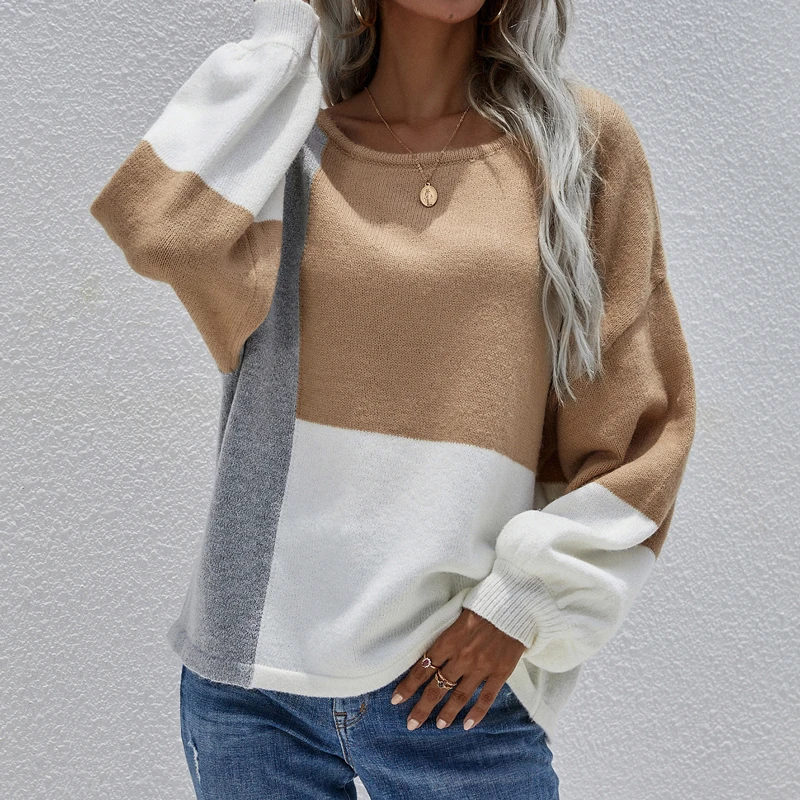 Wholesale Round Neck Long Soft Ladies Pullover Plus Size Custom Knitted Women's Sweaters, Gray,apricot
Wholesale Round Neck Long Soft Ladies Pullover Plus Size Custom Knitted Women's Sweaters, Gray,apricot
