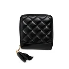 Custom simple folding small cute ladies wallets for student
