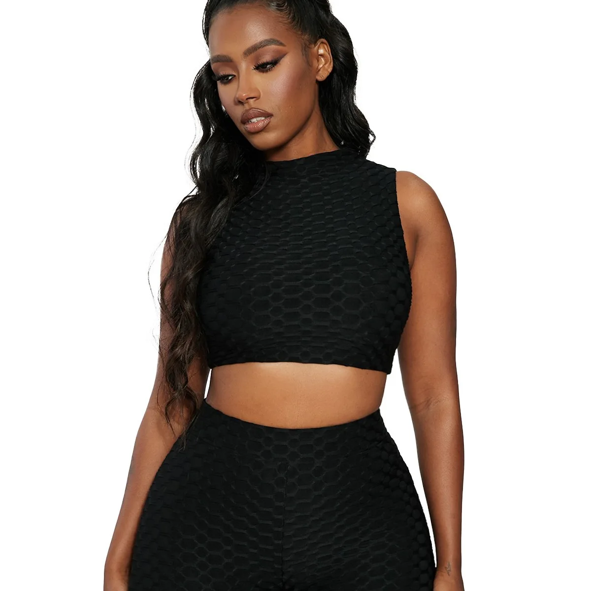Women Gym Fitness Sportswear Back hollow sleeveless crop top And Pants Running Suit Seamless Sport Women Yoga Set, Customized colors
Women Gym Fitness Sportswear Back hollow sleeveless crop top And Pants Running Suit Seamless Sport Women Yoga Set, Customized colors