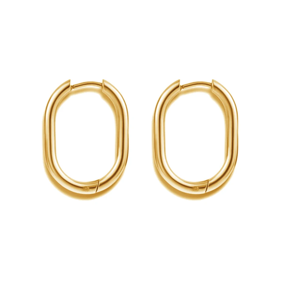 Wholesale Fashion Paper Clip Earrings 925 Sterling Silver Jewelry Fashion Women 18k Gold Plated Hoop Earrings
Wholesale Fashion Paper Clip Earrings 925 Sterling Silver Jewelry Fashion Women 18k Gold Plated Hoop Earrings