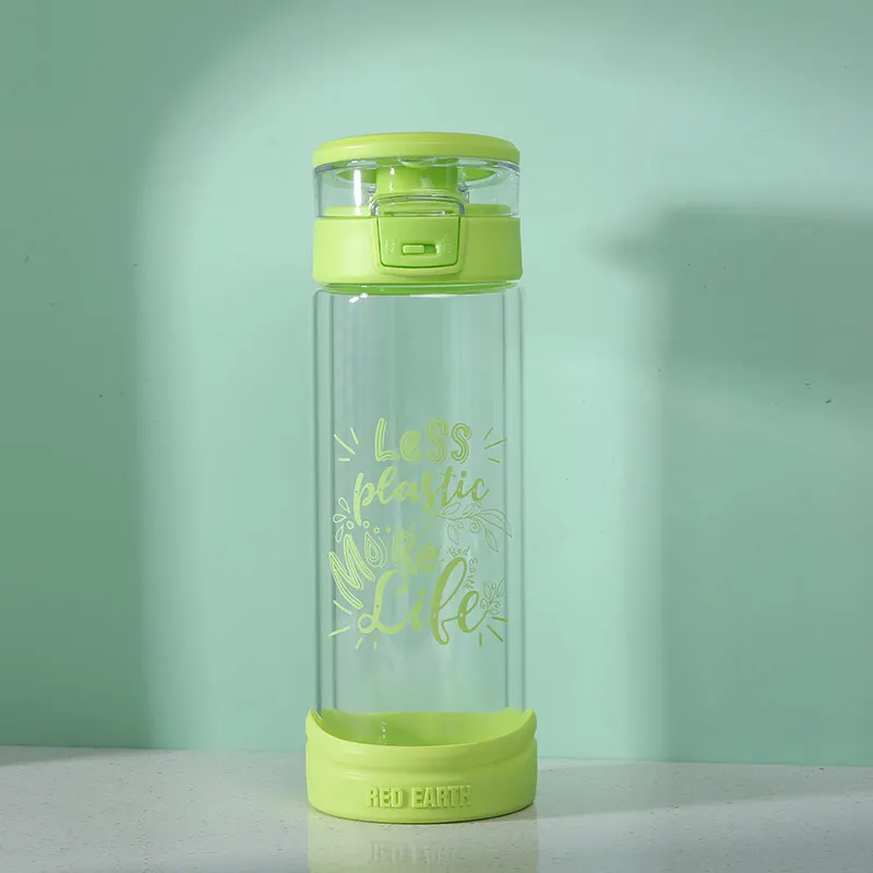 GiNT 370ml Chinese Suppliers Silicone Rubber Double Wall Glass Water Bottle with Good Quality, Customized colors acceptable
GiNT 370ml Chinese Suppliers Silicone Rubber Double Wall Glass Water Bottle with Good Quality, Customized colors acceptable