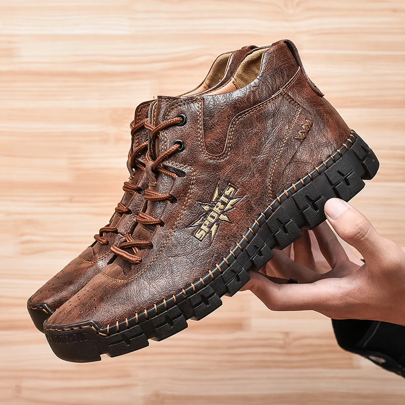 Factory Winter Causal Men's Boots Fashion Snow Boots Soft Leather Boots For Men, 3kinds
Factory Winter Causal Men's Boots Fashion Snow Boots Soft Leather Boots For Men, 3kinds
