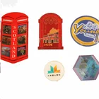 Adhesive Removable Magnetic Commercial Tourist Refrigerator Sticker
