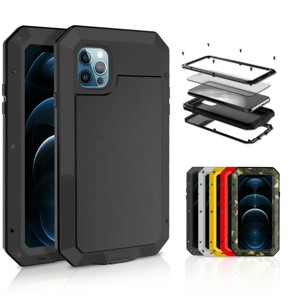 wholesale Metal Aluminum IP54 Water Proof Waterproof Phone Case For iphone 12 pro max
wholesale Metal Aluminum IP54 Water Proof Waterproof Phone Case For iphone 12 pro max