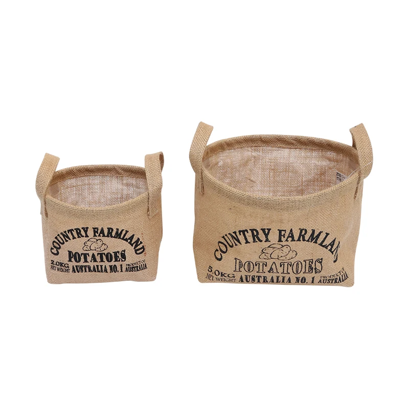 Custom Logo Rectangle Portable Foldable Baby Toys organizer Jute Storage Box, Customized color
Custom Logo Rectangle Portable Foldable Baby Toys organizer Jute Storage Box, Customized color
