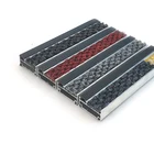 China Manufacturer Wholesale Custom Aluminum Anti-slip Entrance Door Mat With Logo Added