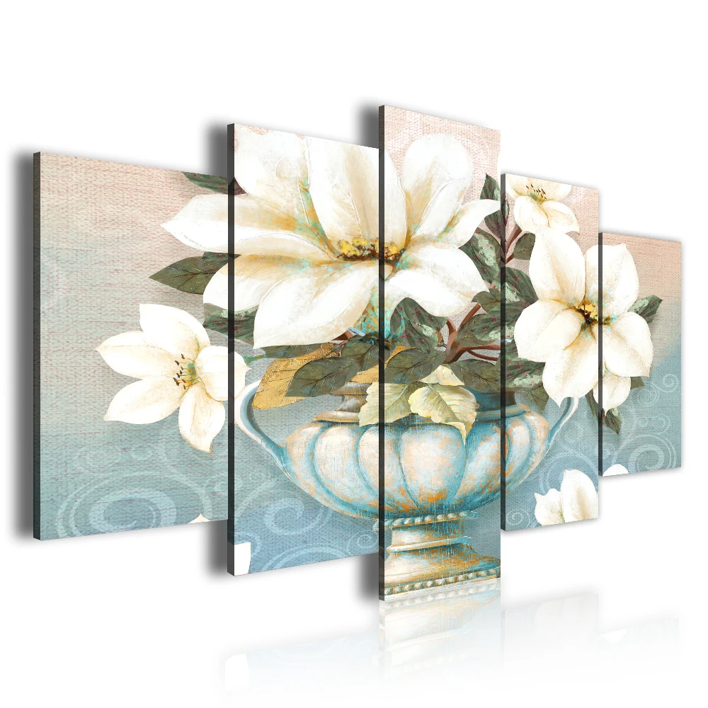Wholesale 3d Flowers 5 Panel Home Decoration Photo Paintings Pictures With Framed, Customized color
Wholesale 3d Flowers 5 Panel Home Decoration Photo Paintings Pictures With Framed, Customized color