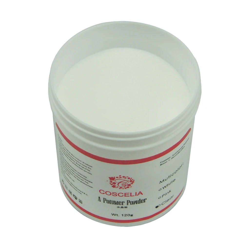 COSCELIA High Quality Clear Pink White Acrylic Powder Set Professinal Nail Art Decoration Private Label
COSCELIA High Quality Clear Pink White Acrylic Powder Set Professinal Nail Art Decoration Private Label