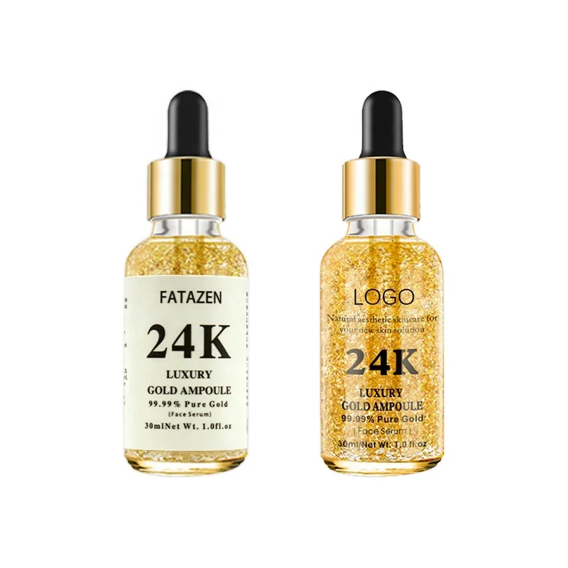 FATAZEN Hot Selling OEM OBM 24k Gold Face Serum Anti Aging Anti Wrinkles Facial Repair Skin Care Gold Serum
FATAZEN Hot Selling OEM OBM 24k Gold Face Serum Anti Aging Anti Wrinkles Facial Repair Skin Care Gold Serum