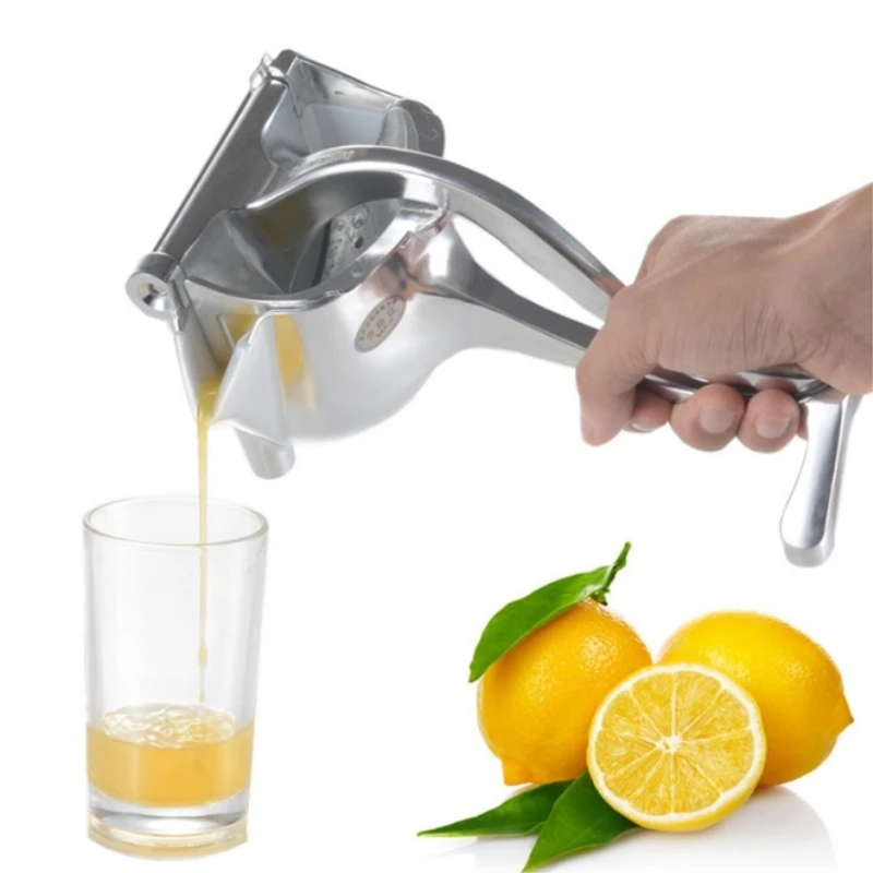 Thicken Aluminum Alloy Manual Hand Press Juicer Pomegranate Orange Lemon Fruit Juice Squeezer Press Squeezer H655, Silver
Thicken Aluminum Alloy Manual Hand Press Juicer Pomegranate Orange Lemon Fruit Juice Squeezer Press Squeezer H655, Silver