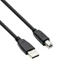 Lanvool Factory Cheap Price USB2.0 A Male To B Male 1.8M USB Printer Cable Black For HP Canon