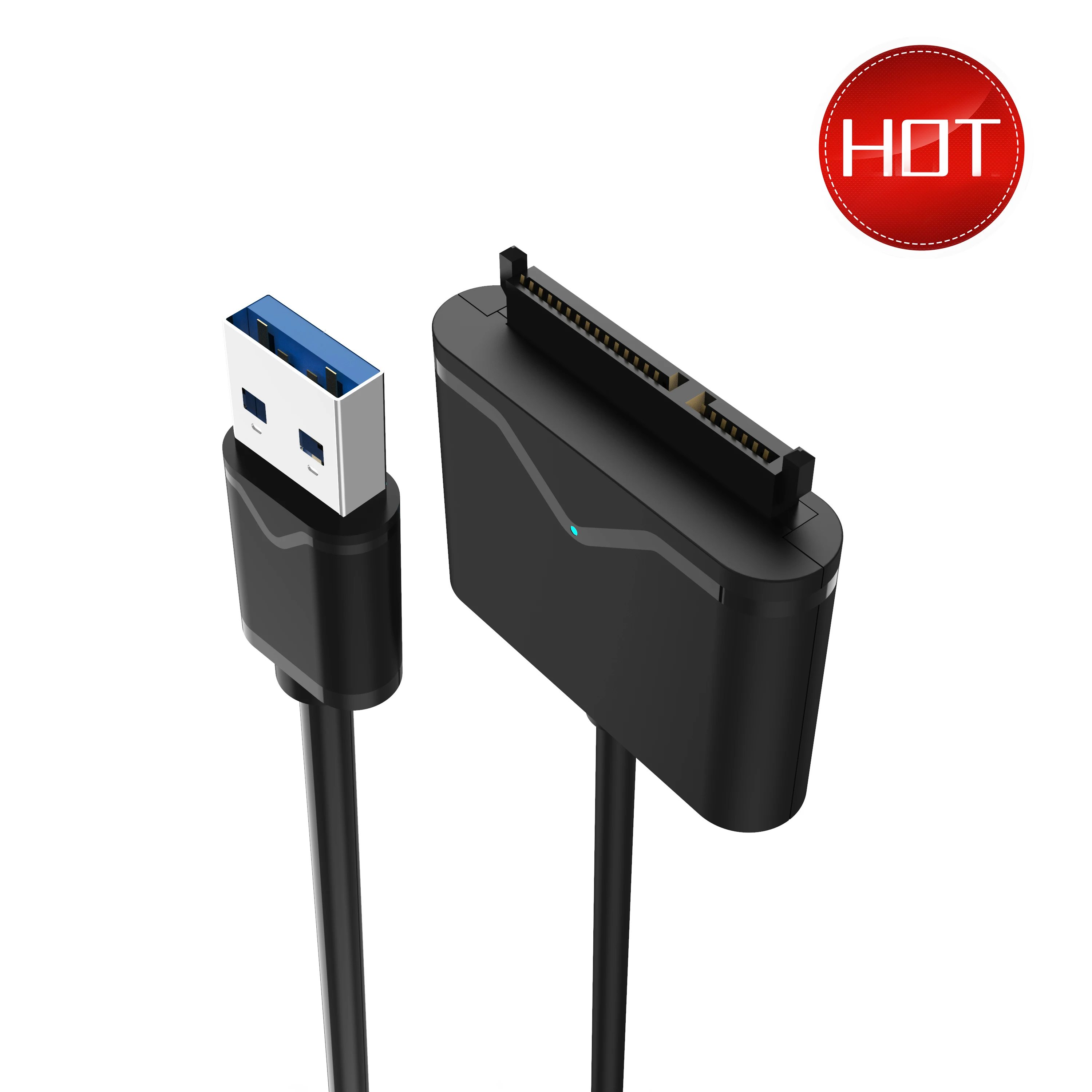 Factory OEM USB3.0 to SATA adapter Converter Cable for 2.5&3.5inch HDD Hard Disk Drive, Black
Factory OEM USB3.0 to SATA adapter Converter Cable for 2.5&3.5inch HDD Hard Disk Drive, Black