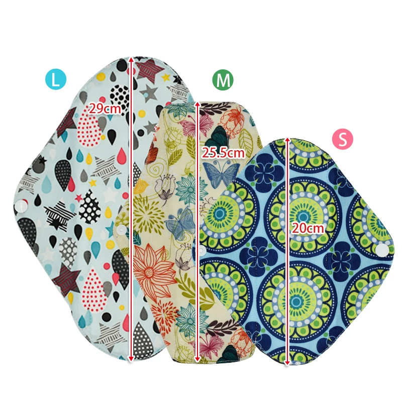 Reusable Sanitary Pads Women Menstrual Cloth Pads menstrual heating Panty Liner Breath pad, Colorful/random
Reusable Sanitary Pads Women Menstrual Cloth Pads menstrual heating Panty Liner Breath pad, Colorful/random