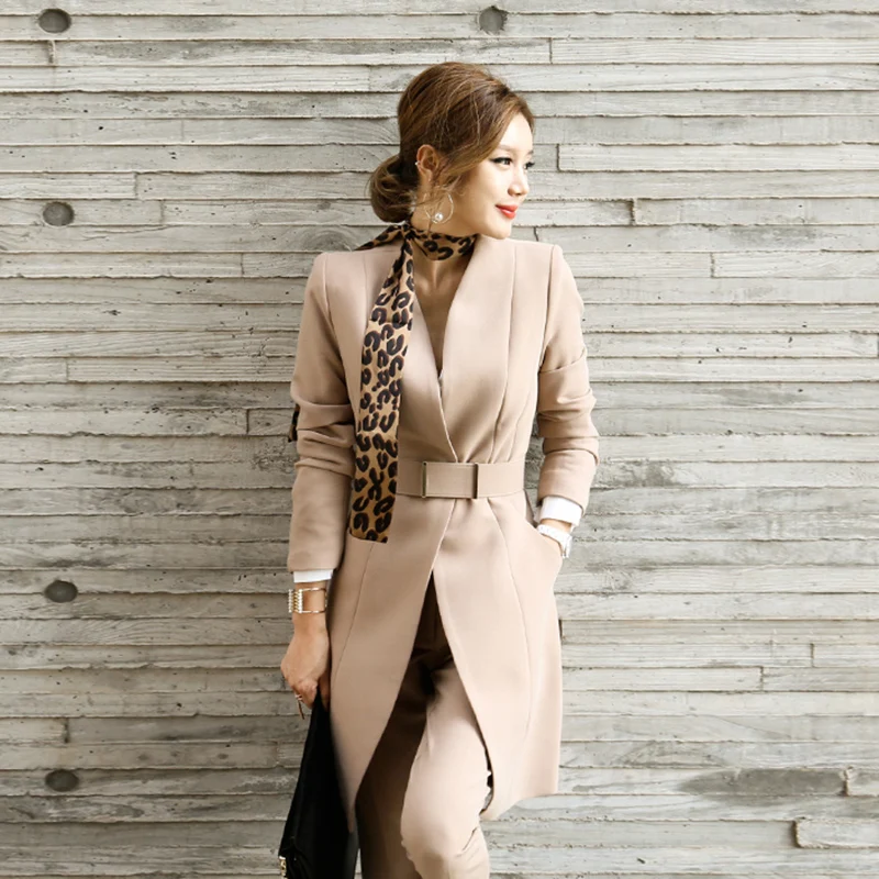 2022 new Spot woman clothes wholesale fashion apparel elegant Two-piece autumn and winter slim suit professional wear, Picture color
2022 new Spot woman clothes wholesale fashion apparel elegant Two-piece autumn and winter slim suit professional wear, Picture color