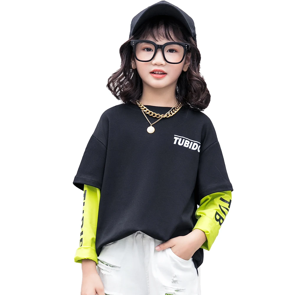 Girls Long Sleeve Letter Print Cotton Casual Pullover Shirt girls sweatshirt T-Shirt
Girls Long Sleeve Letter Print Cotton Casual Pullover Shirt girls sweatshirt T-Shirt