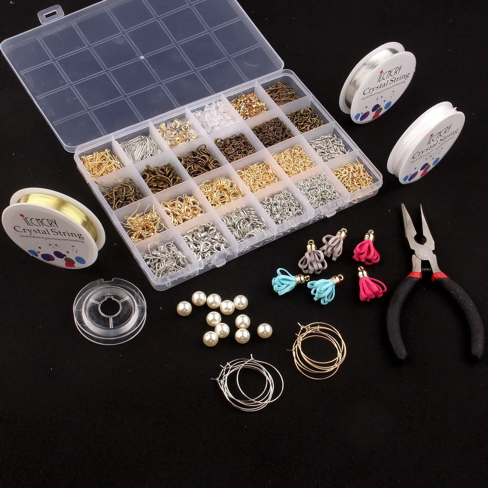DIY bracelet earrings Findings jewelry making supplies kit material for accessories jewelry
DIY bracelet earrings Findings jewelry making supplies kit material for accessories jewelry