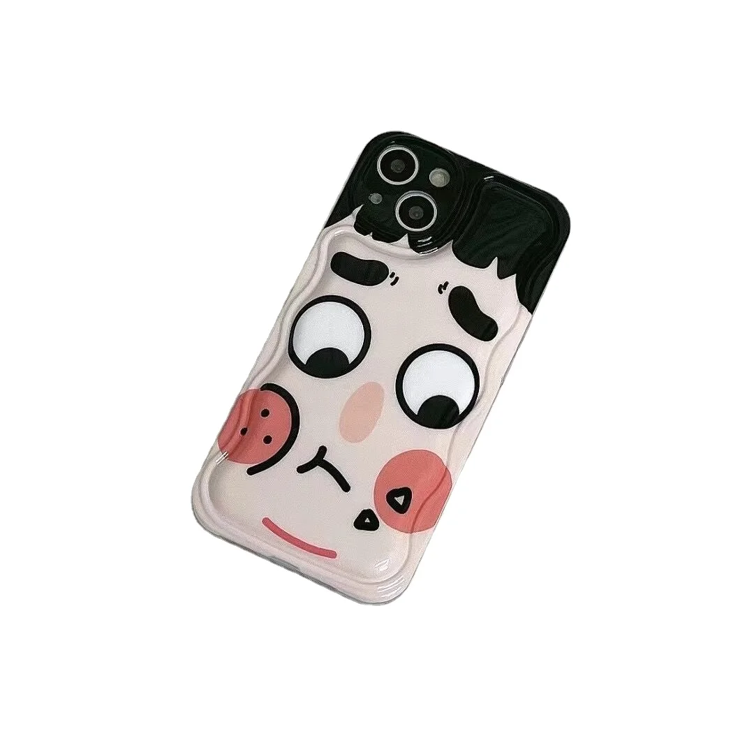 Original Cute Cartoon Style Frowning Little Boy Mobile Phone Case Creative TPU Mobile Phone Cover for iPhone 11/12/13 Pro Max
Original Cute Cartoon Style Frowning Little Boy Mobile Phone Case Creative TPU Mobile Phone Cover for iPhone 11/12/13 Pro Max