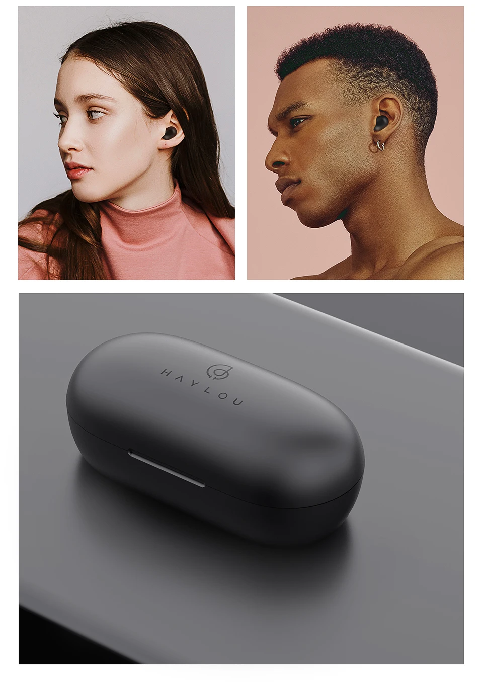 Wholesale Haylou GT1 TWS Fingerprint Touch Bluetooth Earphones HD Stereo Wireless Headphones - ANKUX.COM