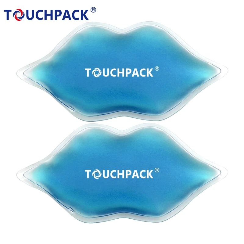 Lip Cool Pack / Gel Bead Ice Pad / Lip Shape Ice Pack Cosmetics