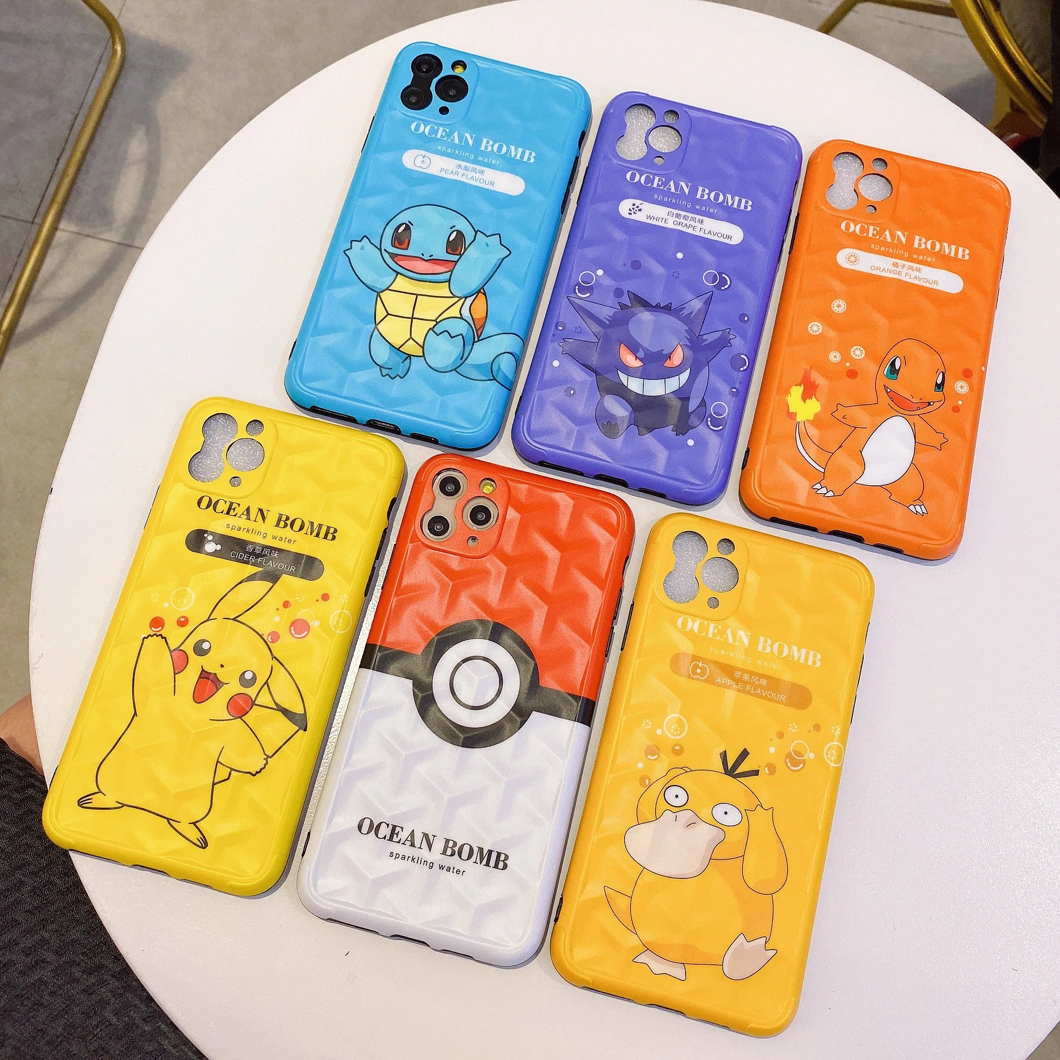 3D Cute Cartoon Pikachu Squirtle IMD Phone Cover For iPhone X Xs 7 8 Plus 11 Pro Max Phone Case
3D Cute Cartoon Pikachu Squirtle IMD Phone Cover For iPhone X Xs 7 8 Plus 11 Pro Max Phone Case