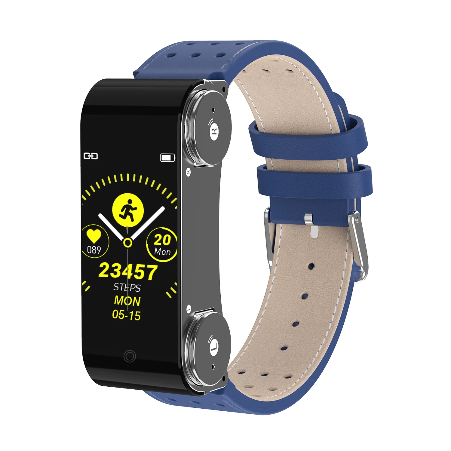 Newest Arrival L890 2 In 1 Wireless Earphone Smart Watch Heart Rate Monitor Fitness realme waterproof smart watch with earbuds
Newest Arrival L890 2 In 1 Wireless Earphone Smart Watch Heart Rate Monitor Fitness realme waterproof smart watch with earbuds
