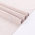 China professional factory wrinkle-free knitting spandex plain polyester fabric suede