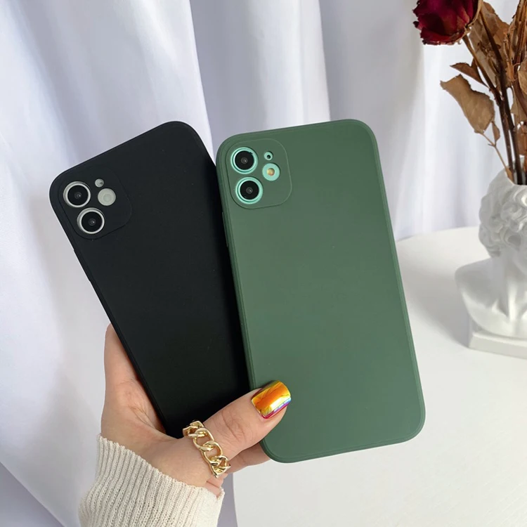 Stock Solid Color Cube Square 1.5mm Straight Edge Soft Silicone TPU Cell Mobille Phone Back Cover Case For Iphone 11 Pro Max
Stock Solid Color Cube Square 1.5mm Straight Edge Soft Silicone TPU Cell Mobille Phone Back Cover Case For Iphone 11 Pro Max