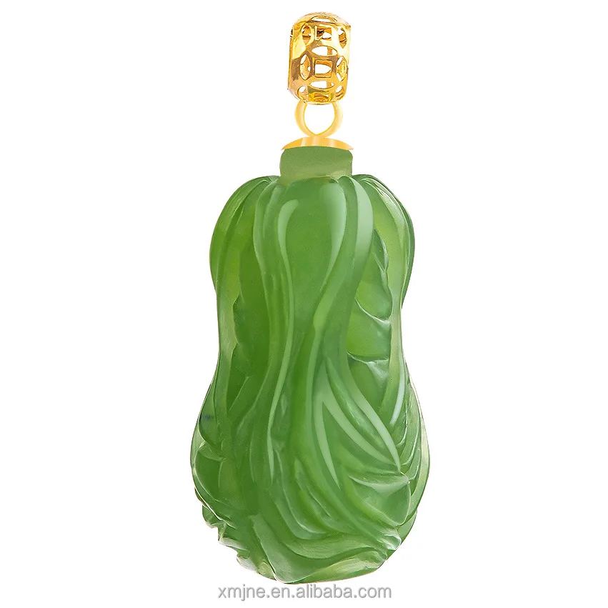 Certified Grade A Spinach Green Old Material Hetian Jade Green Jade Cabbage Pendant 18K Natural Jade Pendant For Men And Women
Certified Grade A Spinach Green Old Material Hetian Jade Green Jade Cabbage Pendant 18K Natural Jade Pendant For Men And Women