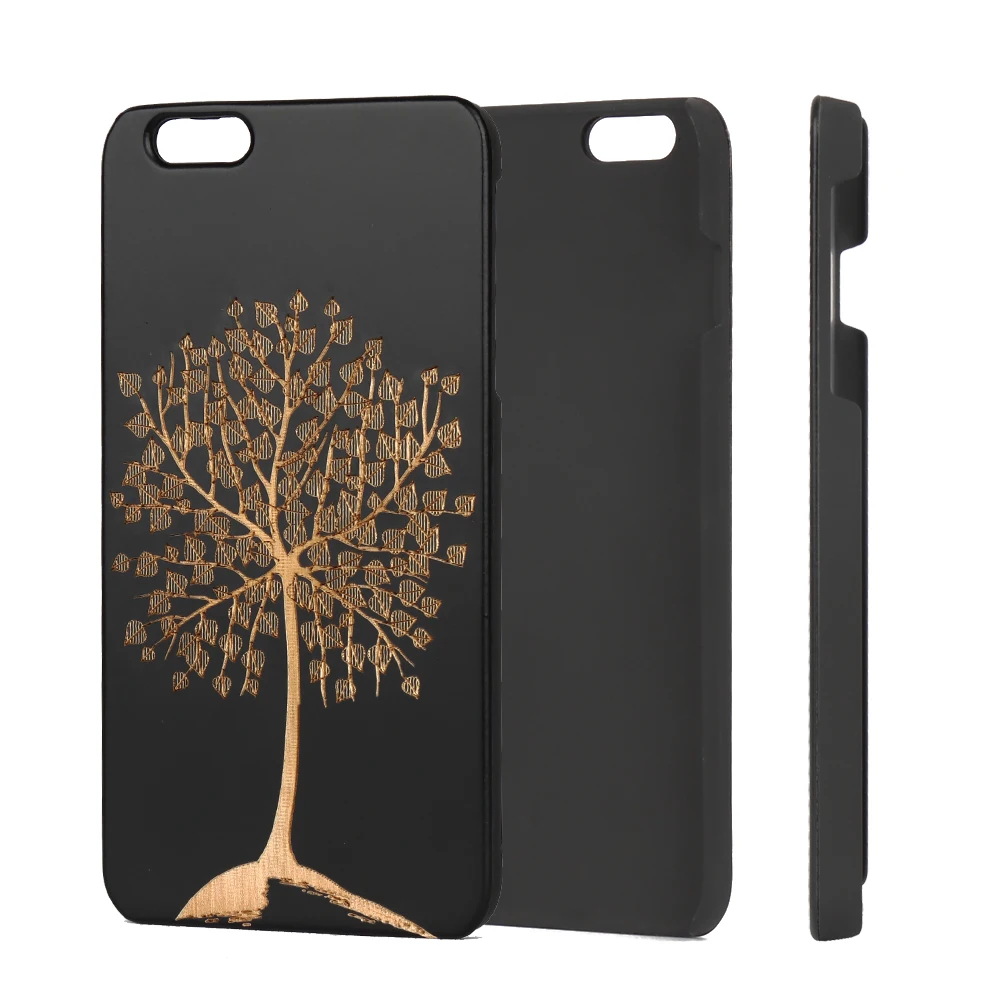 Black Bamboo Wooden Laser Engraving Mobile Phone Case for iPhone8, Blank Wood Cell Phone Cover Mobile Phone Accessories, Original wood color
Black Bamboo Wooden Laser Engraving Mobile Phone Case for iPhone8, Blank Wood Cell Phone Cover Mobile Phone Accessories, Original wood color