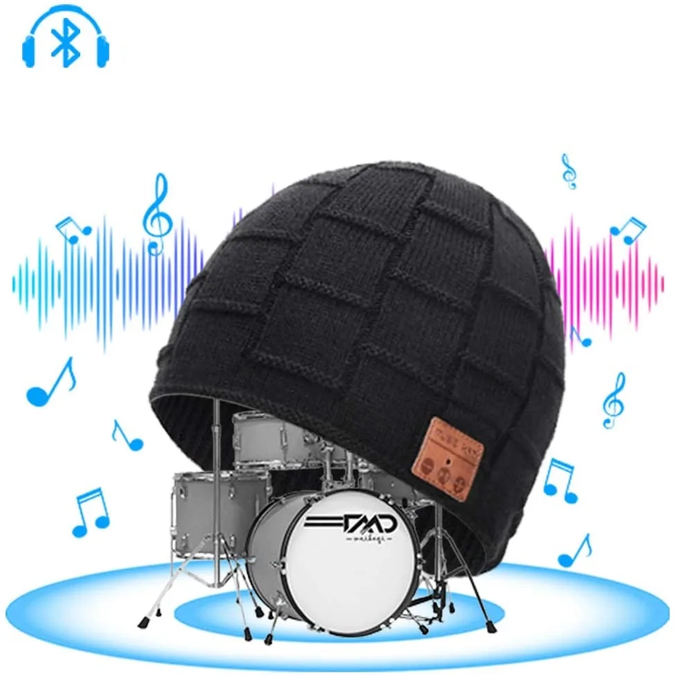 CALION TWS bluetooth Beanie OEM Winter Girl Stretch Knit headphones Wireless Hat With Leather Patch
CALION TWS bluetooth Beanie OEM Winter Girl Stretch Knit headphones Wireless Hat With Leather Patch