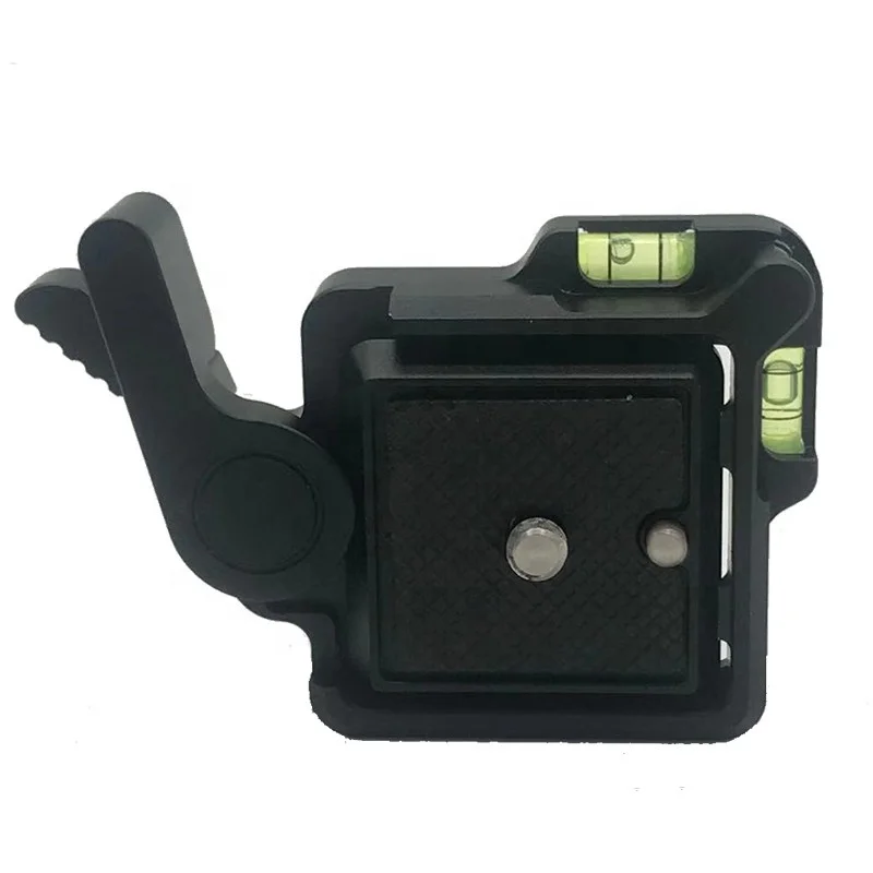 DSLR Camera Monopod tripod head Universal CNC Quick Mount QR40 Clip Holder Camera Tripod Quick Release Adapter Plate clamp, Black
DSLR Camera Monopod tripod head Universal CNC Quick Mount QR40 Clip Holder Camera Tripod Quick Release Adapter Plate clamp, Black