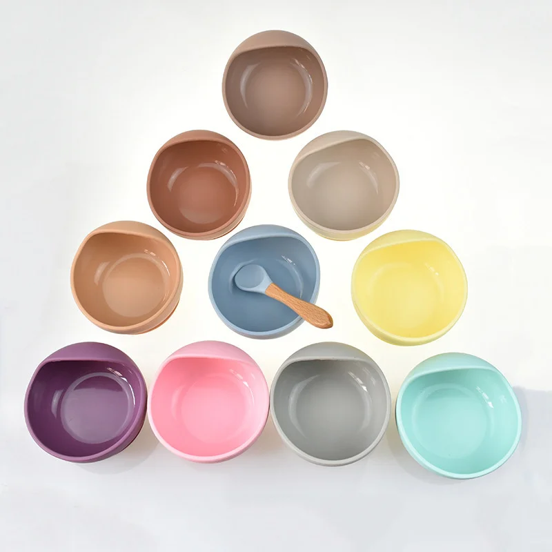 cheap dinner plates food grade feeding supplies silicone tableware anti spill bowl baby food bowl
cheap dinner plates food grade feeding supplies silicone tableware anti spill bowl baby food bowl