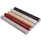 European style wood grain self-adhesive PVC waterproof wallpaper beautiful bedroom decoration striped thick wallpaper