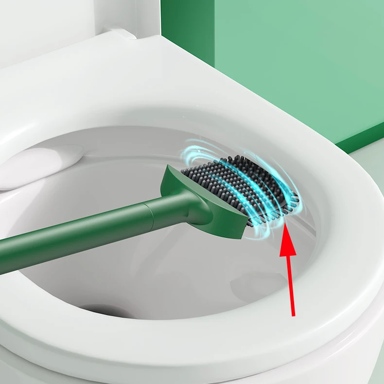 2023 New Soft Plastic Silicone Toilet Brush Set with Holder for Bathroom Cleaner Quick Drying
2023 New Soft Plastic Silicone Toilet Brush Set with Holder for Bathroom Cleaner Quick Drying