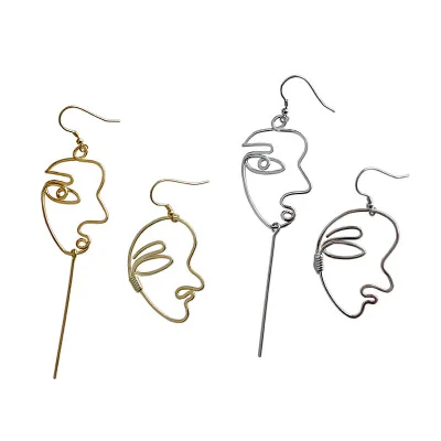 Personality S925 Sterling Silver Abstract Face Exaggerated Earrings Fashion Dainty Silver Jewelry, As picture ,many color
Personality S925 Sterling Silver Abstract Face Exaggerated Earrings Fashion Dainty Silver Jewelry, As picture ,many color