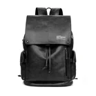 Good quality man leisure backpack good quality fashion PU travel laptop backpacpk with USB backpack