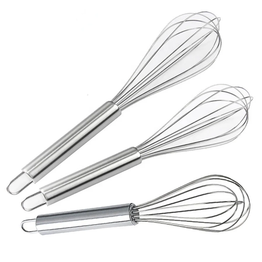 China wholesale kitchen stainless steel handle metal manual egg mixer durable baking tool, Silver
China wholesale kitchen stainless steel handle metal manual egg mixer durable baking tool, Silver