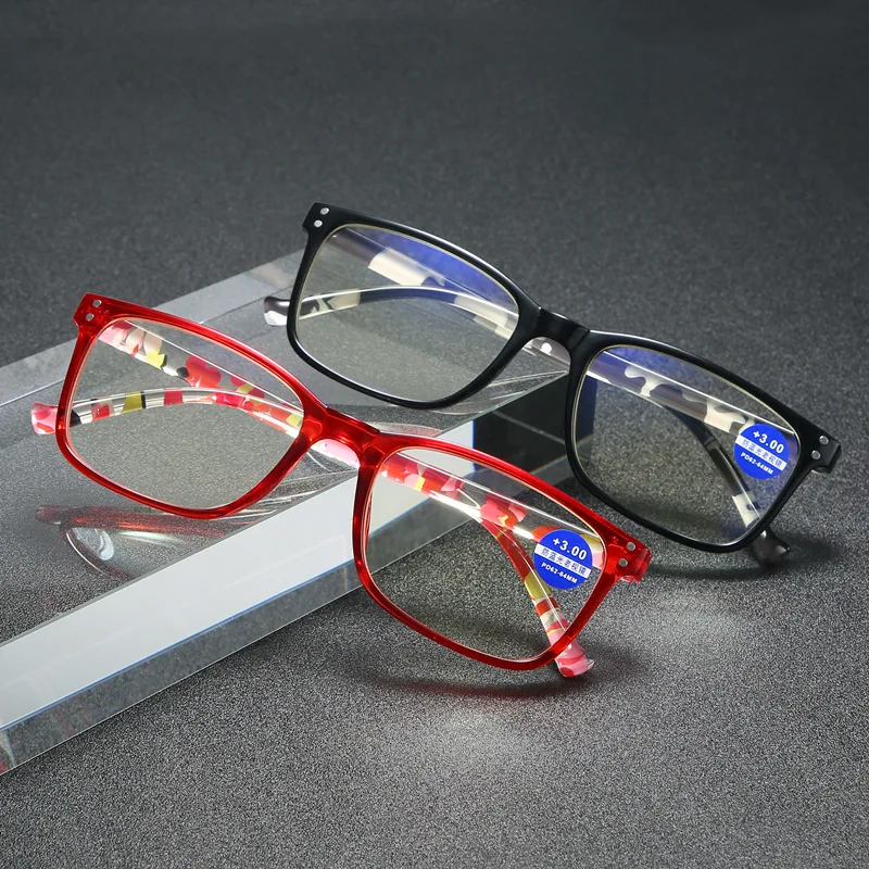 wholesale cheap fashion new designer colorful flower oversized square men womens blue light blocking reading glasses 1.5
wholesale cheap fashion new designer colorful flower oversized square men womens blue light blocking reading glasses 1.5