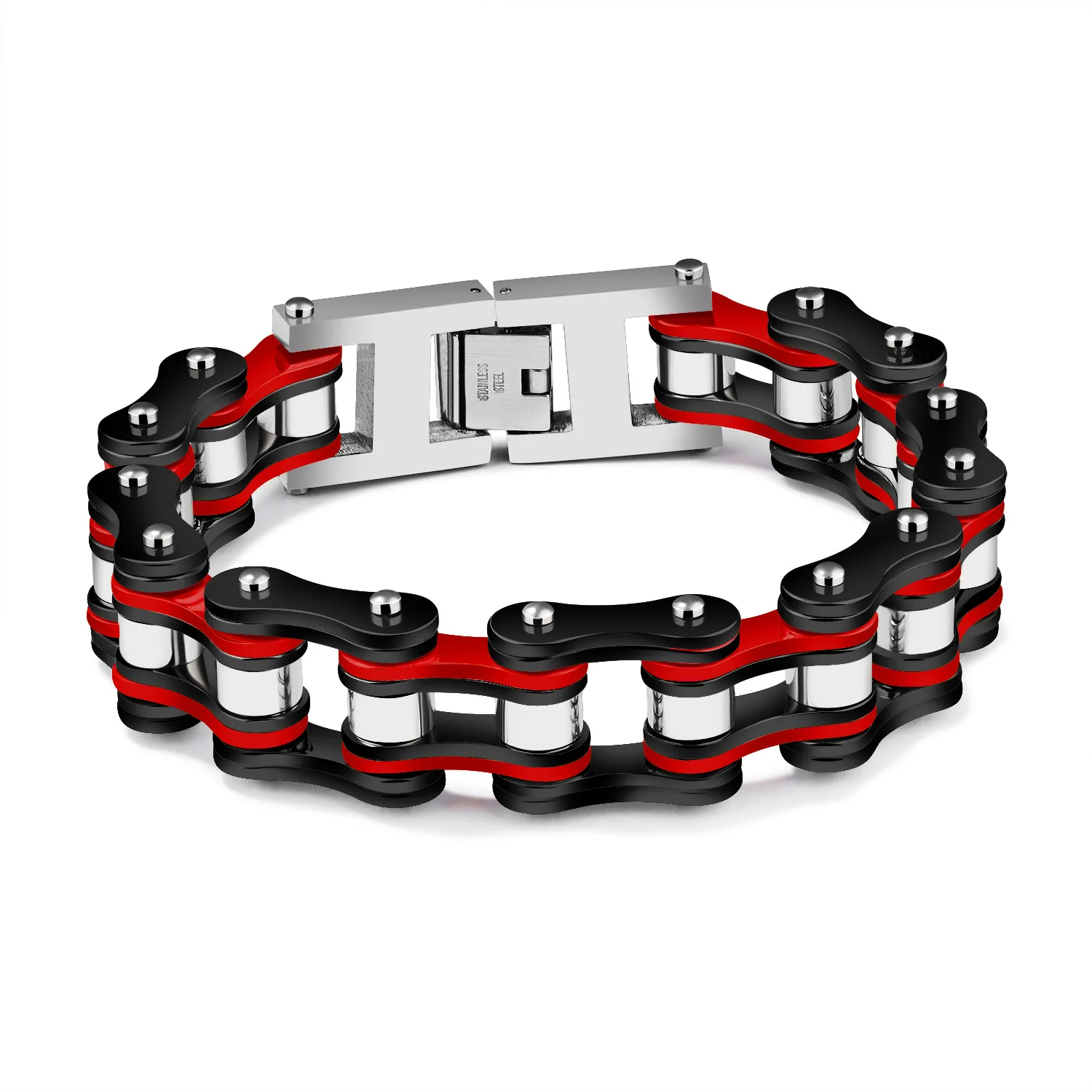 New Fashion Men Jewelry Stainless Steel Link Chain Bracelet Motorcycle Bike Bicycle Bracelets Bangles
New Fashion Men Jewelry Stainless Steel Link Chain Bracelet Motorcycle Bike Bicycle Bracelets Bangles