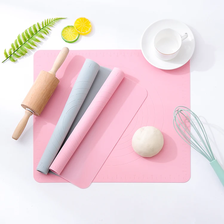 Spot multi-purpose rolling mat kitchen non-slip non-stick baking large scale and face pad pure color silicone kneading mat, As picture or as your request
Spot multi-purpose rolling mat kitchen non-slip non-stick baking large scale and face pad pure color silicone kneading mat, As picture or as your request
