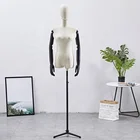 Cheap Antique Lifelike Wooden mannequin for Sales Wholesale Fashion Adjustable Wooden arm mannequins