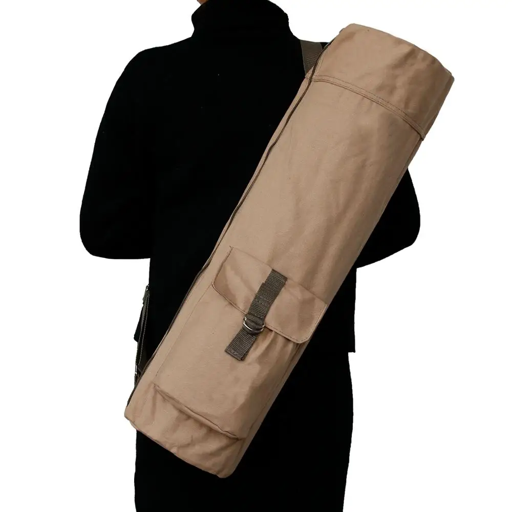 New Custom Logo Canvas Outdoor Travel Gym Yoga Mat Carry Bag with Adjustable Shoulder Straps, Khaki, black and purple
New Custom Logo Canvas Outdoor Travel Gym Yoga Mat Carry Bag with Adjustable Shoulder Straps, Khaki, black and purple