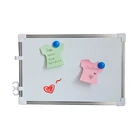 One Side Silver Aluminium Frame Magnetic Dry Erase Printable White Board For Office and School