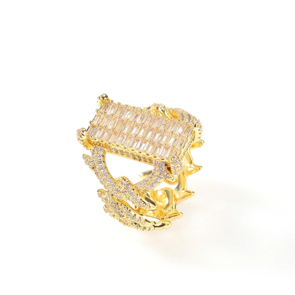 Men Hip Hop Square Ring Cubic Zircon Personality Hip Hop Ring Punk Style Domineering Luxury Ring Birthday Gift
Men Hip Hop Square Ring Cubic Zircon Personality Hip Hop Ring Punk Style Domineering Luxury Ring Birthday Gift