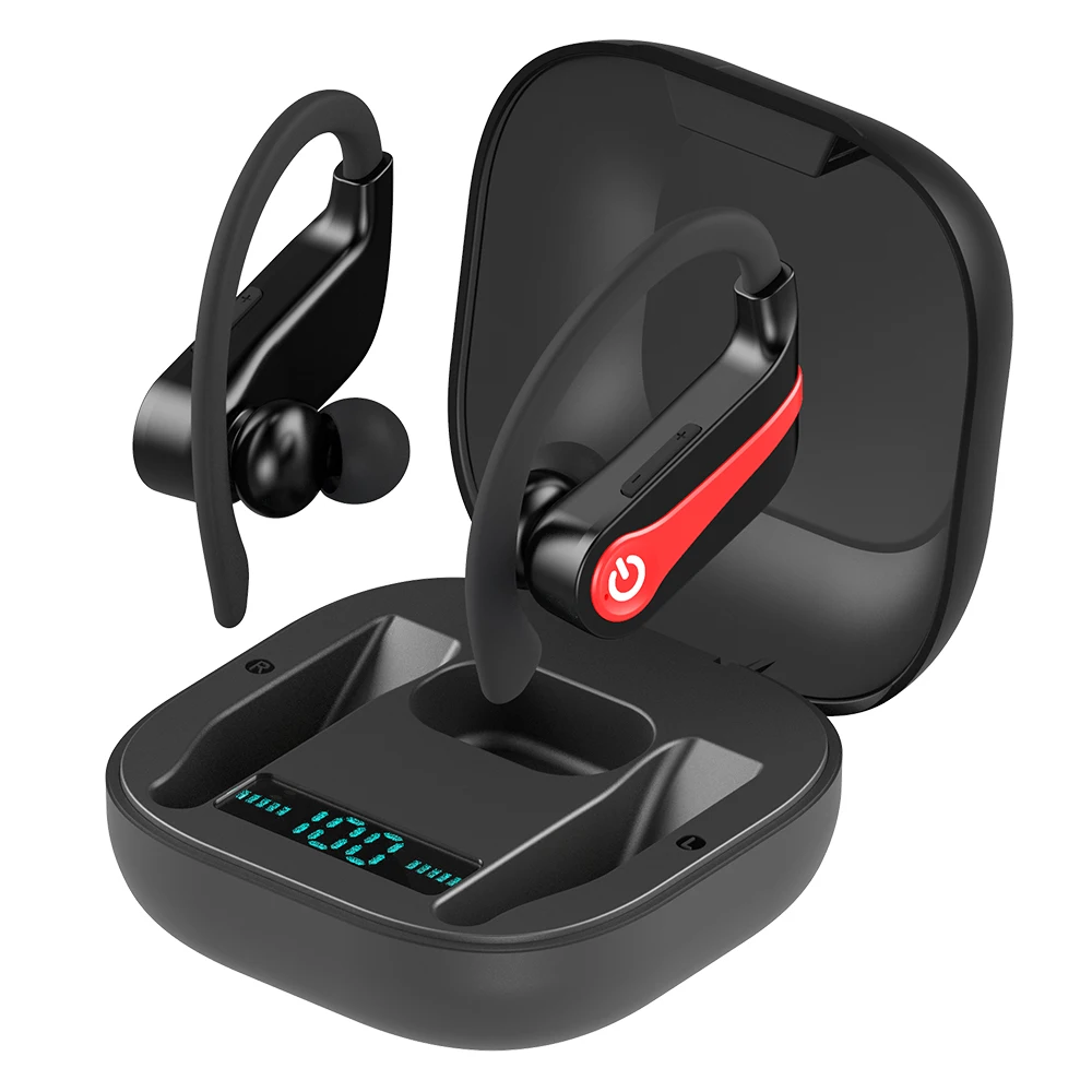 

10 hours Talk Time Wireless Headset Sweat-proof Sport Music Translator Earbuds Bluetooth Earphone