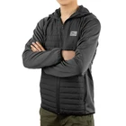 Men Men Winter Classic Pattern Water Resistant Padding Quilted Outerwear Softshell Hoody Men Jackets