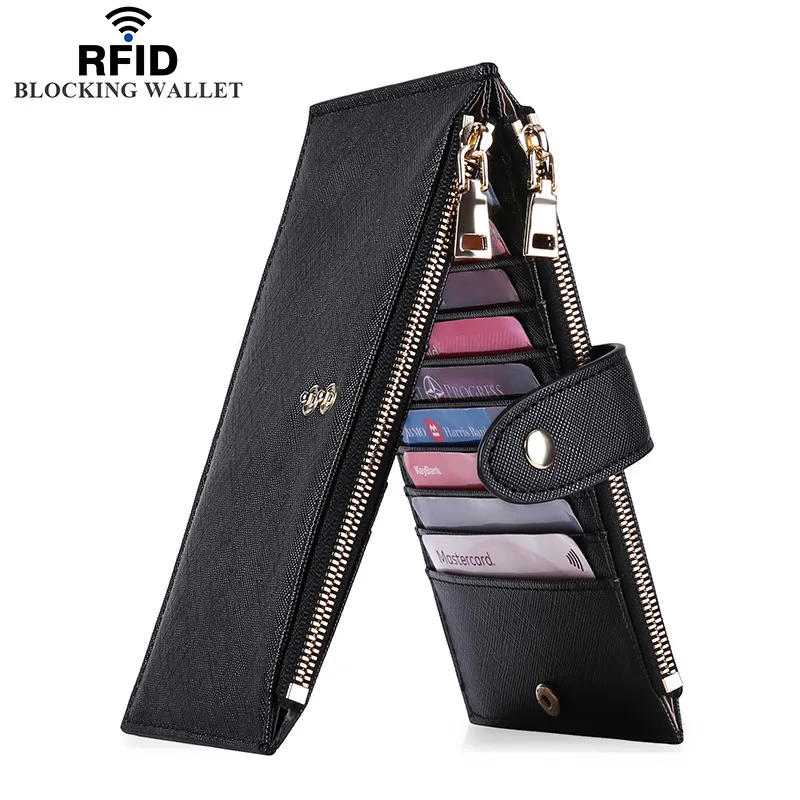 RFID Blocking Wallet For Woman Ladies Wallet Purse Long Luxury Wallets Woman Purse Ladies
RFID Blocking Wallet For Woman Ladies Wallet Purse Long Luxury Wallets Woman Purse Ladies