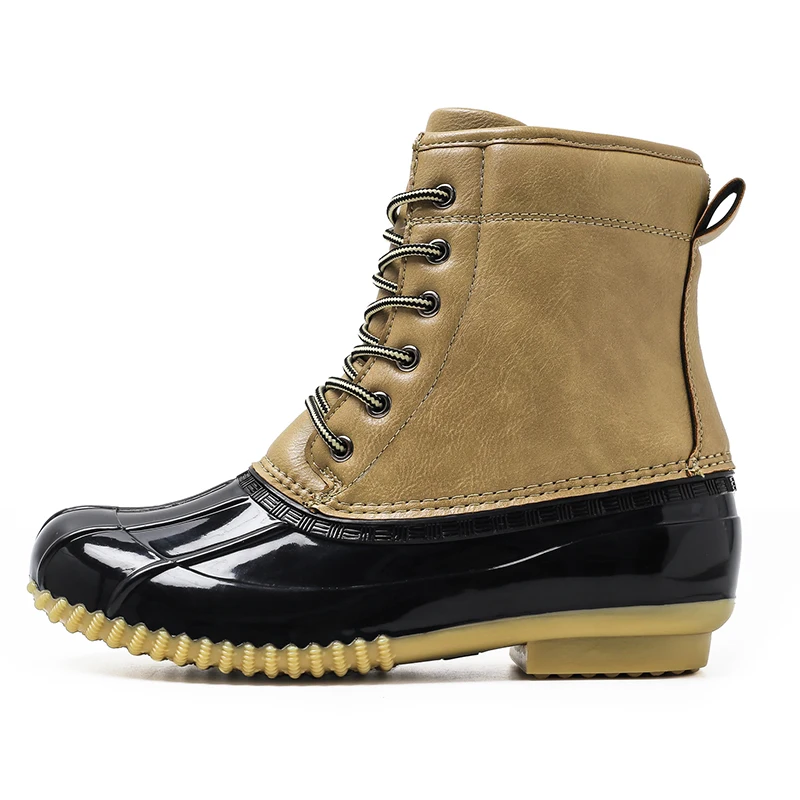 Rain Waterproof Women's Hiking Shoes Rubber Sole Snow Boots Hunting Duck Boots With Flat Heels
Rain Waterproof Women's Hiking Shoes Rubber Sole Snow Boots Hunting Duck Boots With Flat Heels