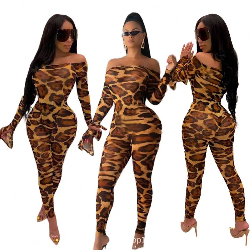 2021 summer dress new suit woman tops fashion casual leopard print home jumpsuit wxyB9008
2021 summer dress new suit woman tops fashion casual leopard print home jumpsuit wxyB9008